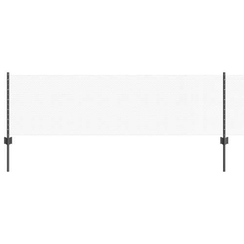 Stupovi za ograde 11 kom U-kanal Sivi 60 cm Čelik, Šesterokutna ogradica Siva 0,6x25 m Čelik Cijena