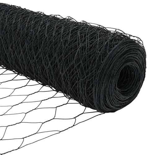Ograde Posts 11 kom U-kanal Siva 60 cm Čelik, Šesterokutna ograda Siva 0.5x50 m Čelik Cijena