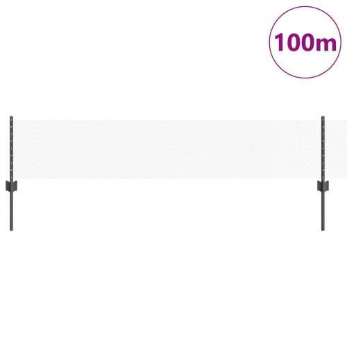 Stupovi za Ogradu 11 kom U-Kanal Sivi 40 cm Čelik, Šesterokutna Ograda Siva 0.4x100 m Čelik Cijena