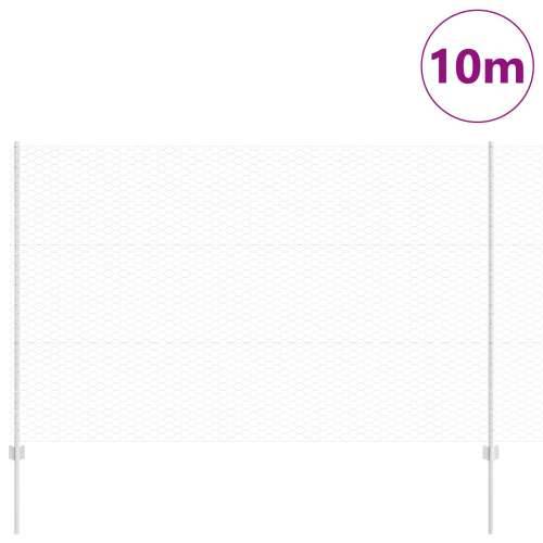 Betonski stupovi 10 kom u obliku U 150 cm pocinčani čelik, Šesterokutna ograda 1,5x10 m pocinčani čelik Cijena