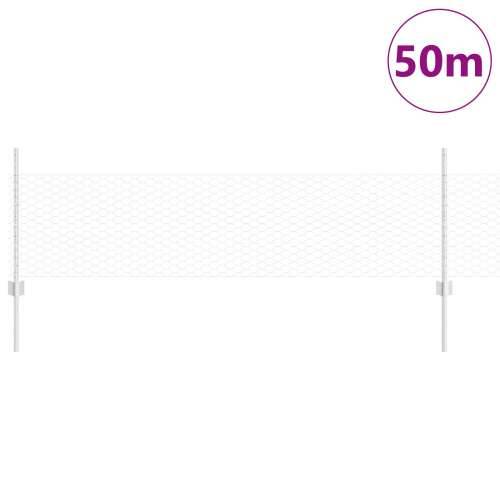 Ogradni stupovi 11 kom U-Channel 60 cm od galvaniziranog čelika, Šesterokutna ograda 0.5x50 m od galvaniziranog čelika Cijena