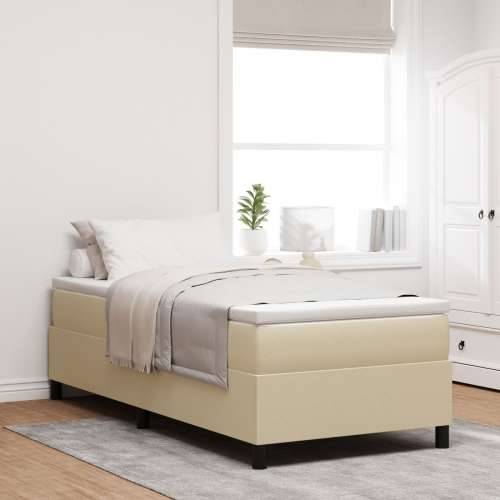 Box Spring Krevet s madracem svijetlozelene sive 90x200 cm Kord jeb tkanina Cijena