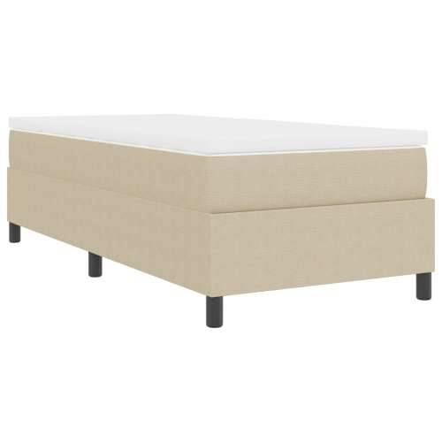 Box Spring Krevet s madracem svijetlozelene sive 90x200 cm Kord jeb tkanina Cijena
