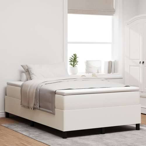 Krevet s box spring sustavom s kremastim madracem 120x200 cm Kordura tkanina Cijena