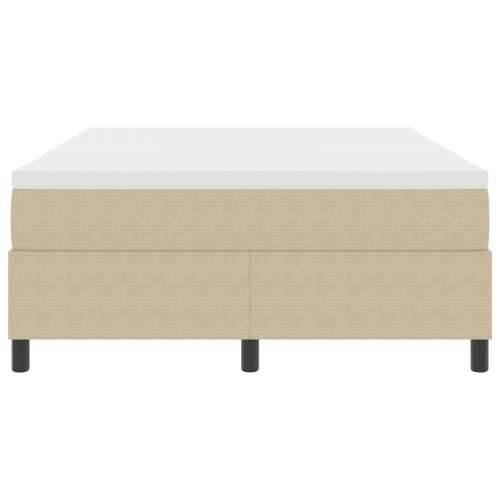 Box Spring Krevet s madracem svijetlozeleno sivo 140x200 cm kordna tkanina Cijena