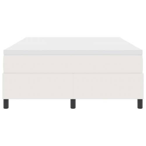 Box Spring Krevet s Madracem Krem 140x200 cm Corduroy Tkanina Cijena
