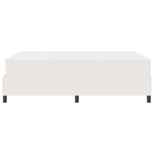 Box Spring Krevet s Madracem Krem 140x200 cm Corduroy Tkanina Cijena