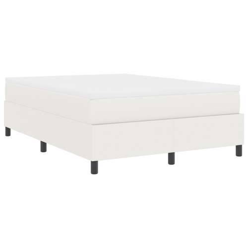 Box Spring Krevet s Madracem Krem 140x200 cm Corduroy Tkanina Cijena