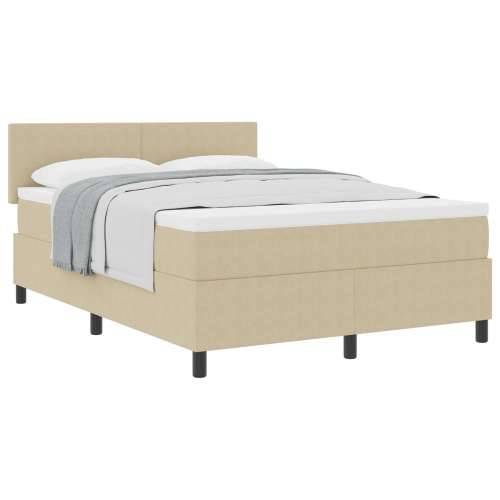Box Spring Krevet s Madracem Svijetlo Zeleni Sivi 140x200 cm Kordura tkanina Cijena