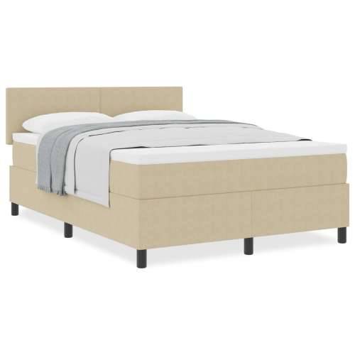 Box Spring Krevet s Madracem Svijetlo Zeleni Sivi 140x200 cm Kordura tkanina Cijena