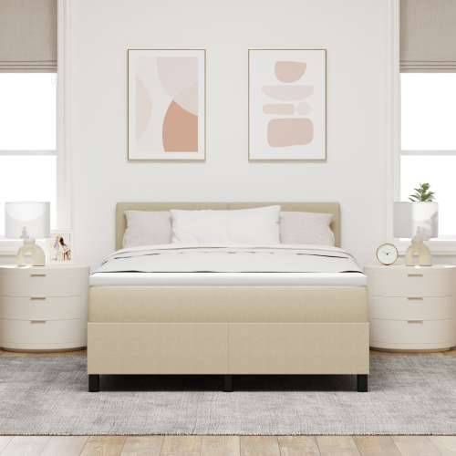 Box Spring Krevet s Madracem Svijetlo Zeleni Sivi 140x200 cm Kordura tkanina Cijena