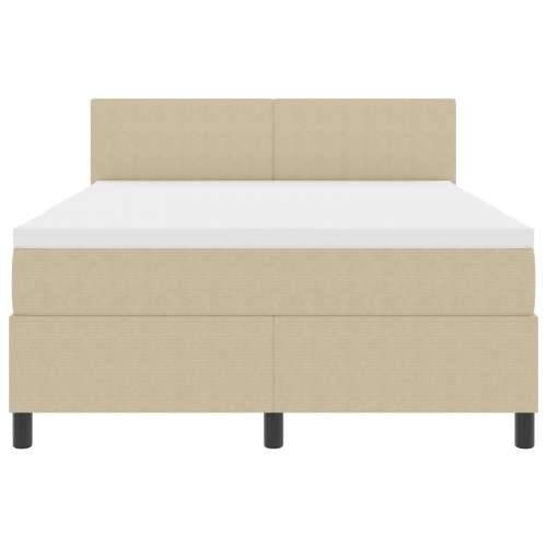 Box Spring Krevet s Madracem Svijetlo Zeleni Sivi 140x200 cm Kordura tkanina Cijena