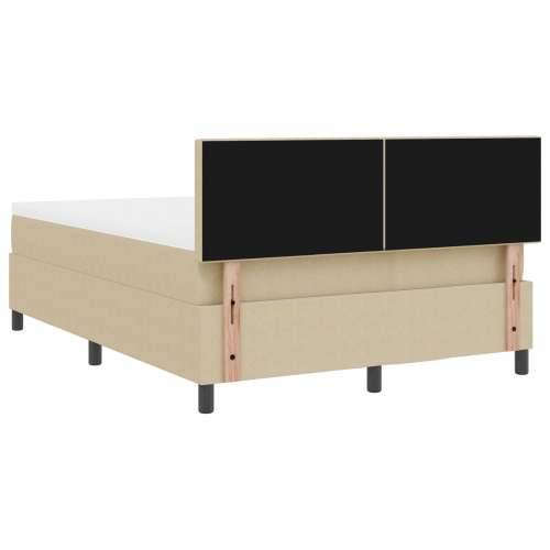 Box Spring Krevet s Madracem Svijetlo Zeleni Sivi 140x200 cm Kordura tkanina Cijena