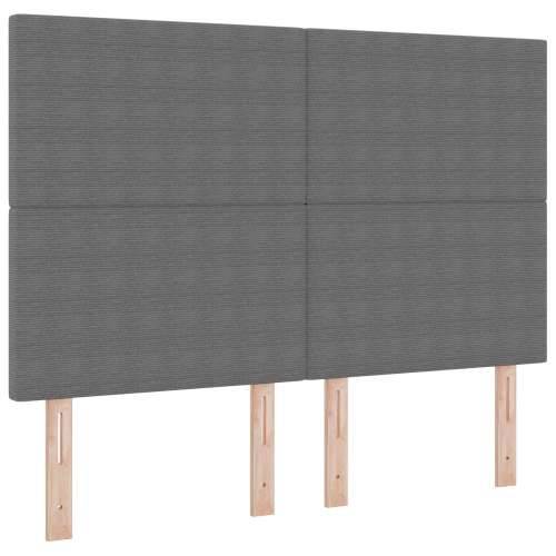 Box Spring Krevet s Madracem Lagano Sivi 140x200 cm Tkanina od kovaljura Cijena