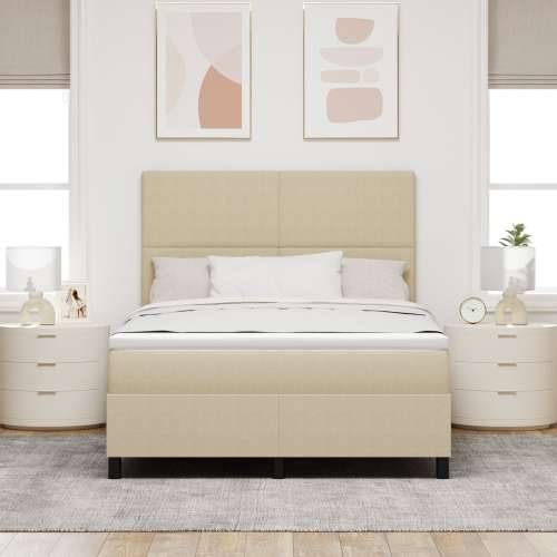 Krevet s box springom s madracem svijetlozelene sive boje 140x200 cm Somotska tkanina Cijena