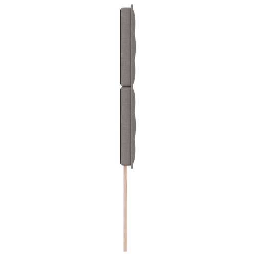 Naslon za glavu s linijama dizajna taupe 80 cm tkanina Cijena