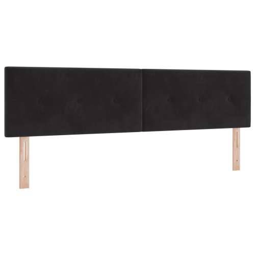 Box Spring Krevet s Madracem Crna Super King Baršun Cijena