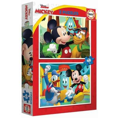 Puzzle Educa Mickey Mouse Fun House 2 x 48 Cijena