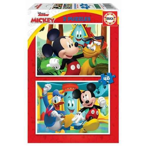 Puzzle Educa Mickey Mouse Fun House 2 x 48 Cijena