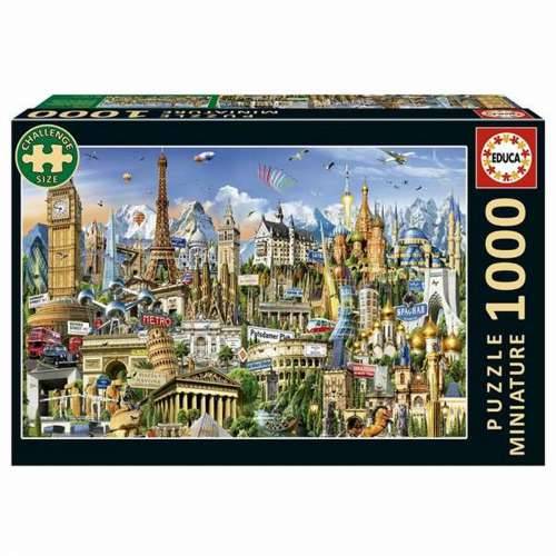 Puzzle Educa Europe Minature 1000 Dijelovi Cijena