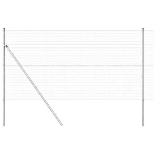 set postova za ogradu 25 m Set od 2 Galvanizirani čelik Cijena