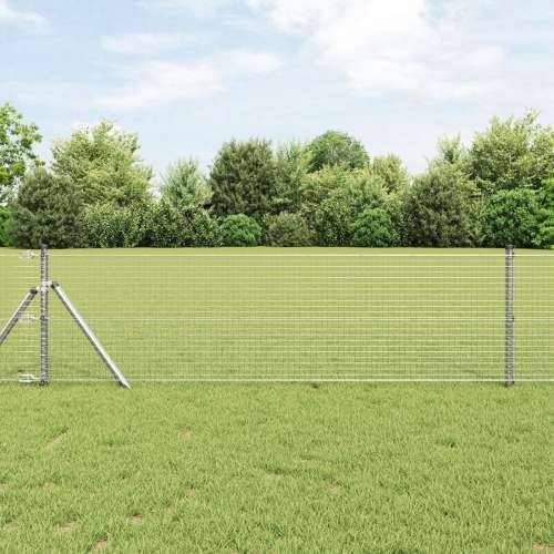 zavarena žičana ograda s 13 stupova 0.8x100 m pocinčana čelika Cijena