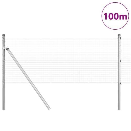 zavarena žičana ograda s 13 stupova 0.8x100 m pocinčana čelika Cijena