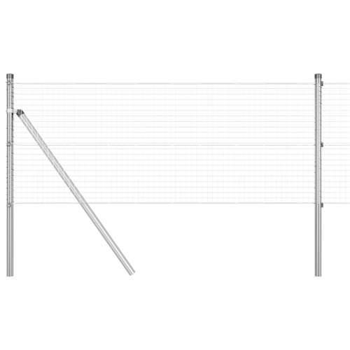 zavarena žičana ograda s 13 stupova 0.8x100 m pocinčana čelika Cijena