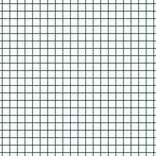 Zavarena Ograda s 13 Stupova Zelena 1.6x25 m Čelik Cijena
