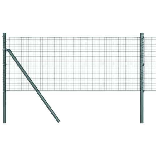 zavarena žičana ograda s 13 stupova Zelena 0.4x50 m čelik Cijena