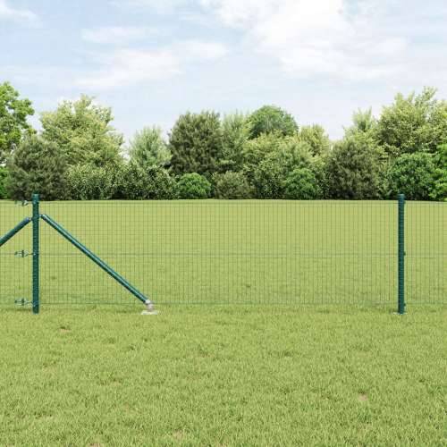 zavarena žičana ograda s 13 šiljaka Zelena 0.4x50 m čelik Cijena