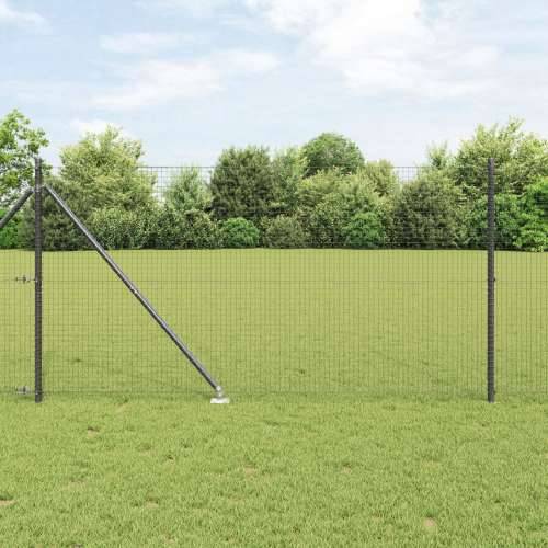 zavarena žičana ograda s 13 šiljaka Siva 1.4x50 m Čelična Cijena
