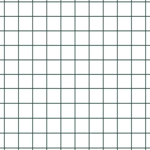 Zavarena Žičana Ograda s 7 Postova s Flangama Zelena 0.8x10 m Čelik Cijena