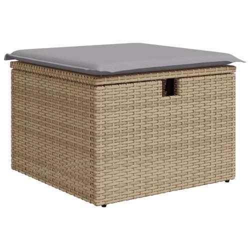 Set od 8 Vrtnih Sofa s Jastucima od Bež Poly Ratana Cijena