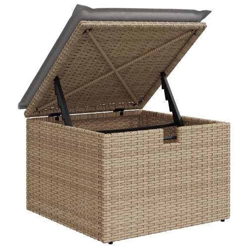 Set od 8 Vrtnih Sofa s Jastucima od Bež Poly Ratana Cijena