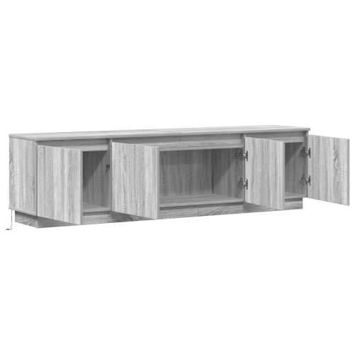 TV ormar s LED plavi Sonoma 180x38x49 cm konstruirano drvo Cijena