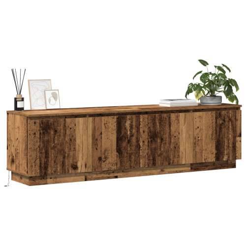 TV Kancelarija s LED Starim Drvom 180x38x49 cm Konstruirano drvo Cijena