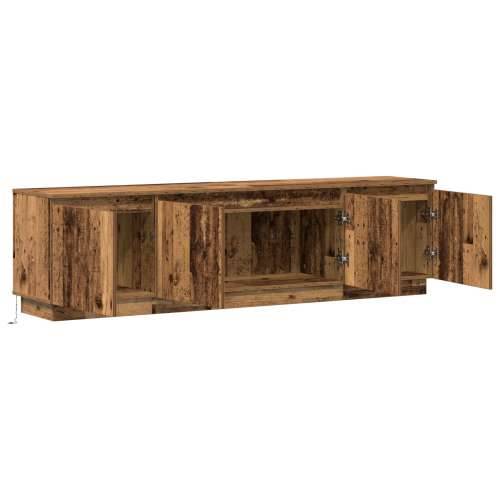 TV Kancelarija s LED Starim Drvom 180x38x49 cm Konstruirano drvo Cijena