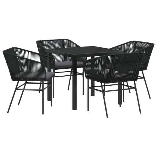 Set od 3 Crna PE ratan Standard  Uklonjive navlake Cijena