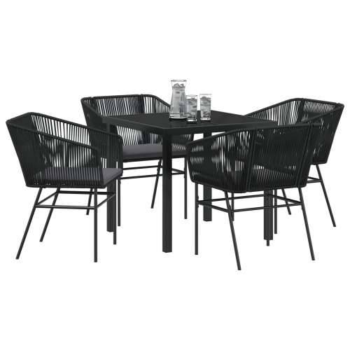 Set od 3 Crna PE ratan Standard  Uklonjive navlake Cijena