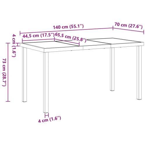 Set od 3 Crna PE ratan, čelik 56.5x57x83 cm Izdržljivo Cijena