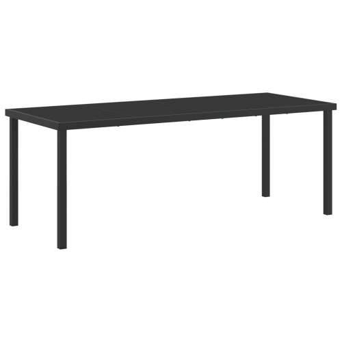 Set od 4 Crna PE ratan 56.5x57x83 cm Izdržljivo Vrtna stolica Cijena