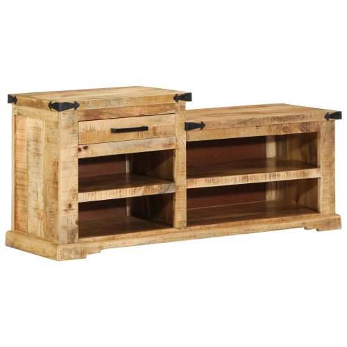 Klupa za cipele 110x35x50 cm Čvrsto drvo manga Cijena