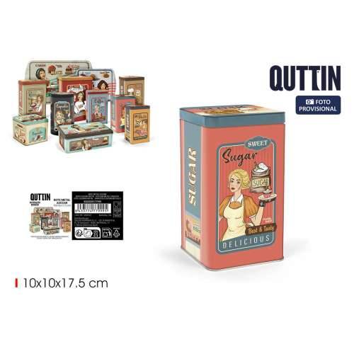 Metalna Kutija Quttin SUGAR (12 kom.) Cijena