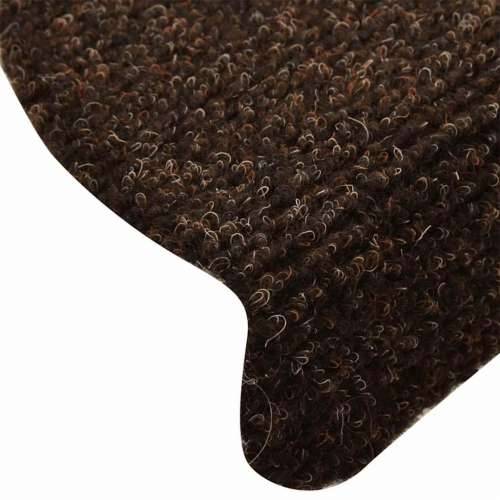 Ljepljivi tepisi za stepenice 20 kom smeđe 65x21x4 cm - Smeđa 65 x 21 x 4 cm 20 Cijena