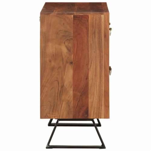 Ormarić s ladicama Med smeđi 70x35x70 cm puno drvo bagrem - boja meda 1 Cijena