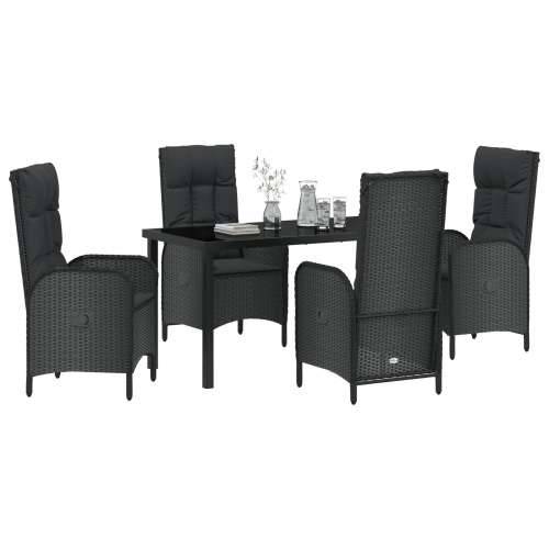 Set Vrtnih Stolica Crni Poli Ratan Cijena