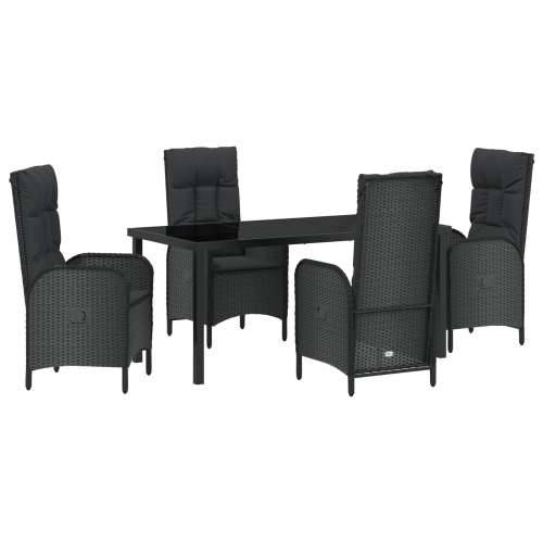 Set Vrtnih Stolica Crna Poli Ratan Cijena