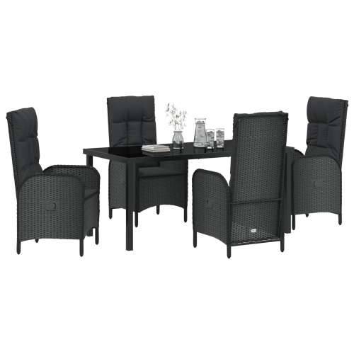 Set Vrtnih Stolica Crna Poli Ratan Cijena