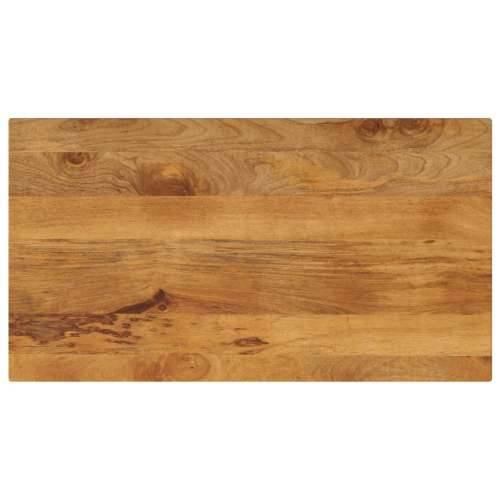 Stolna ploča 110x50x2,5 cm pravokutna od masivnog drva manga - Drvo manga (završna obrada od hrastovine) 110 x 50 cm 1 25 mm Cijena
